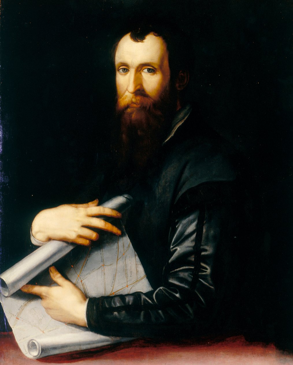 Portrett av ingeniøren Luca Martina av Agnolo Bronzino