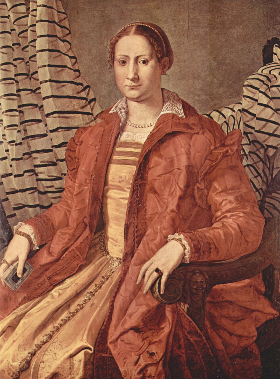 Portrett av en edel dame av Agnolo Bronzino
