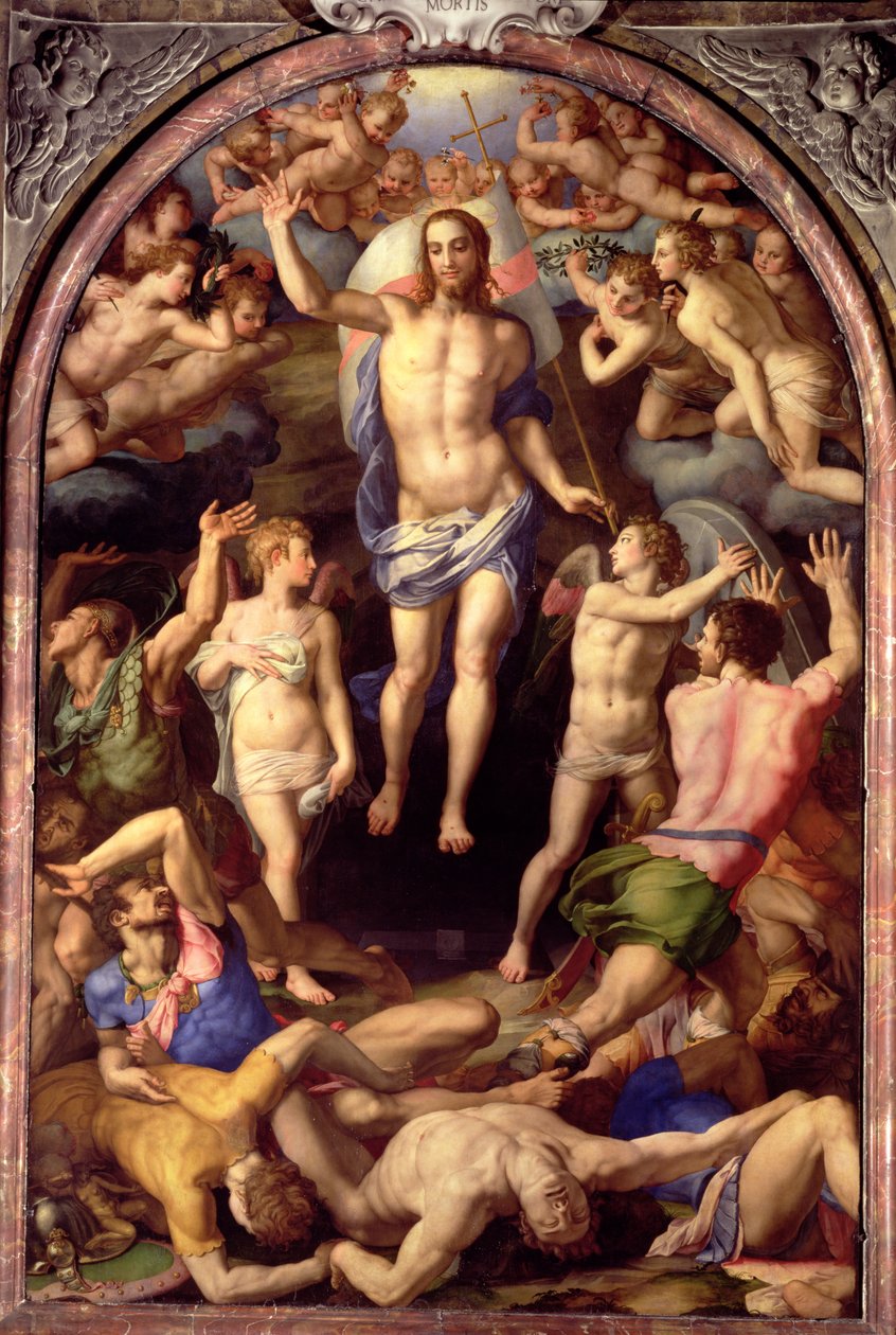 Oppstandelsen, 1550 av Agnolo Bronzino