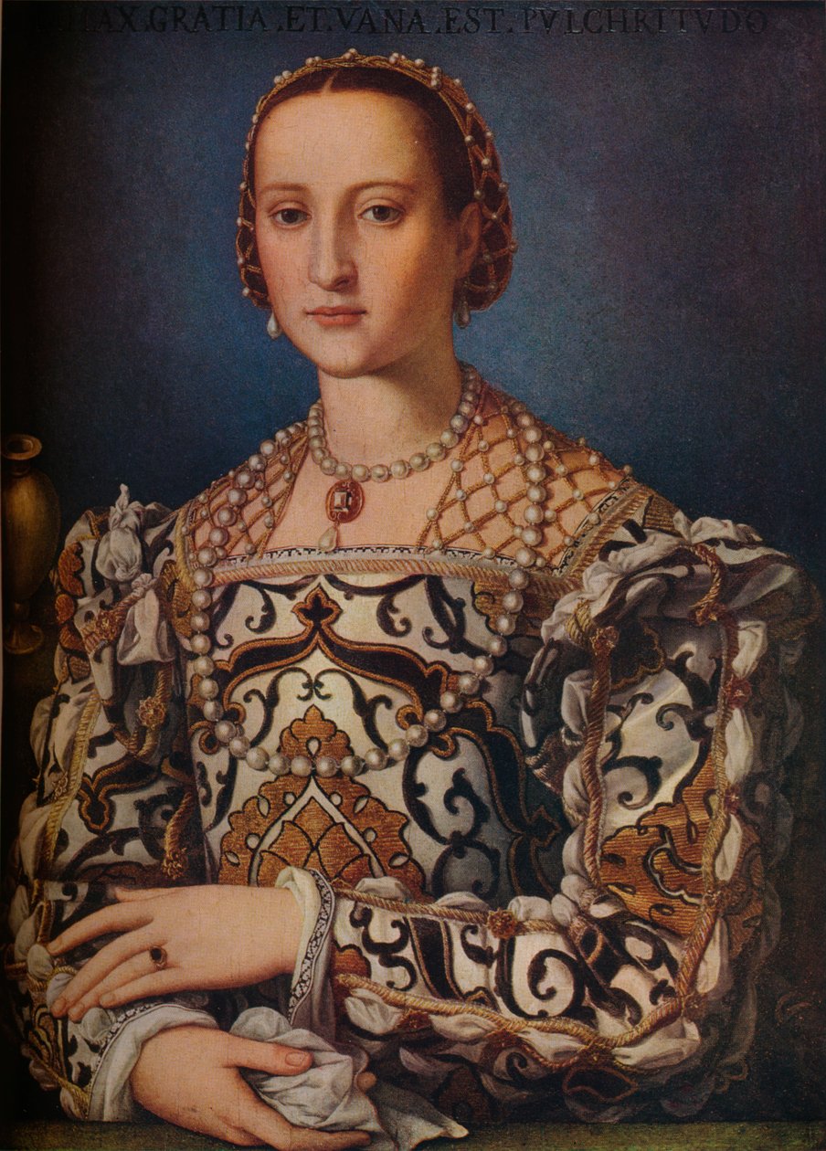 Eleanor av Toledo, c1559 av Agnolo Bronzino
