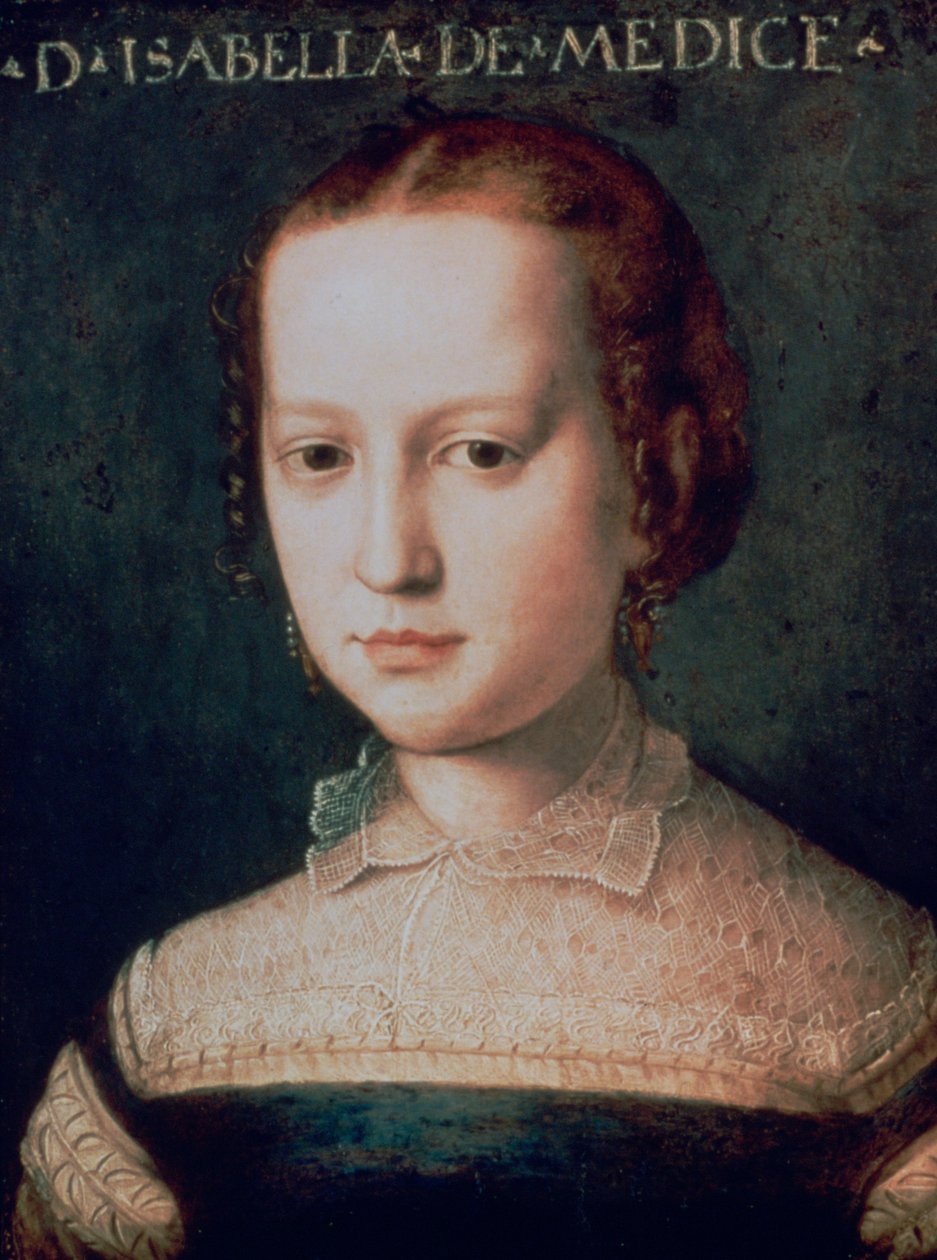 Isabella de Medici, 1500-tallet av Agnolo Bronzino