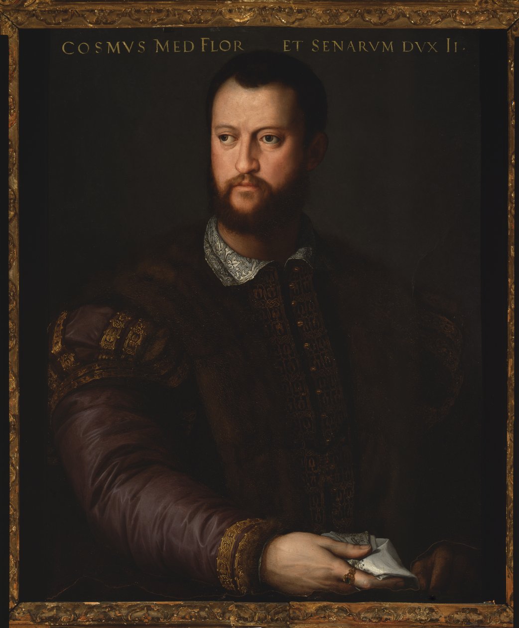 Portrett av Cosimo I de Medici, 1566 av Agnolo Bronzino