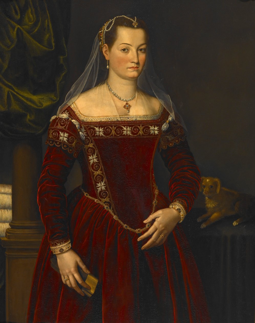 Portrett av en dame av Agnolo Bronzino