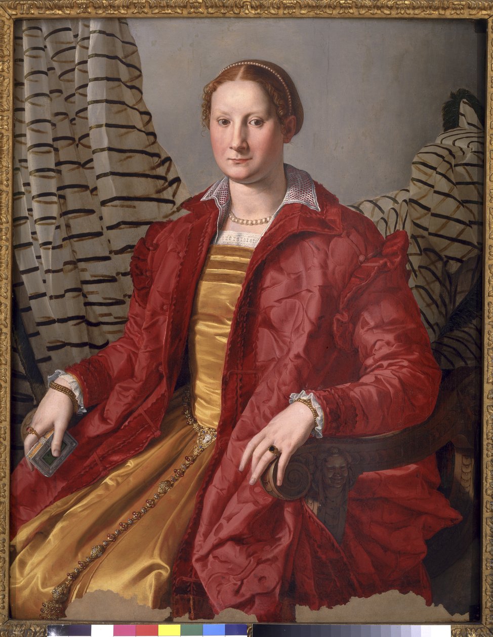 Portrett av en dame, ca. 1550-55 av Agnolo Bronzino