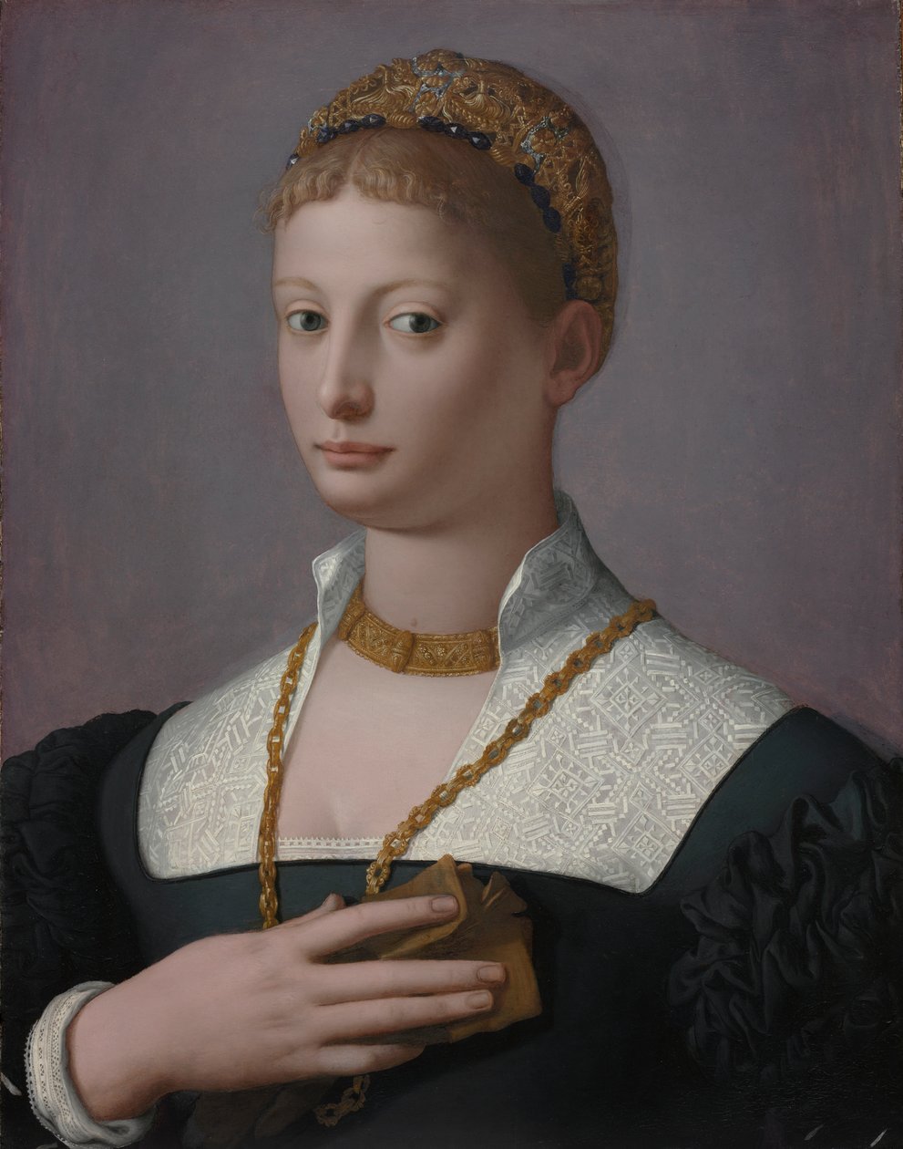 Portrett av en kvinne av Agnolo Bronzino