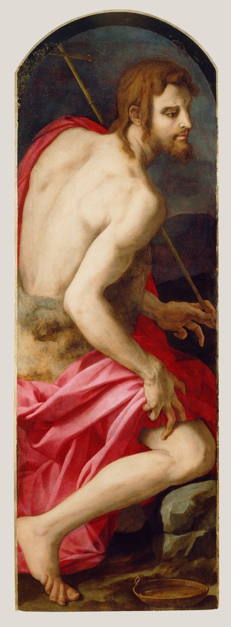 Døperen Johannes, ca. 1544 av Agnolo Bronzino