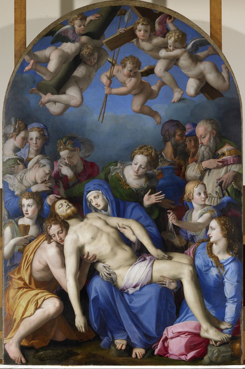Nedstigningen fra korset av Agnolo Bronzino