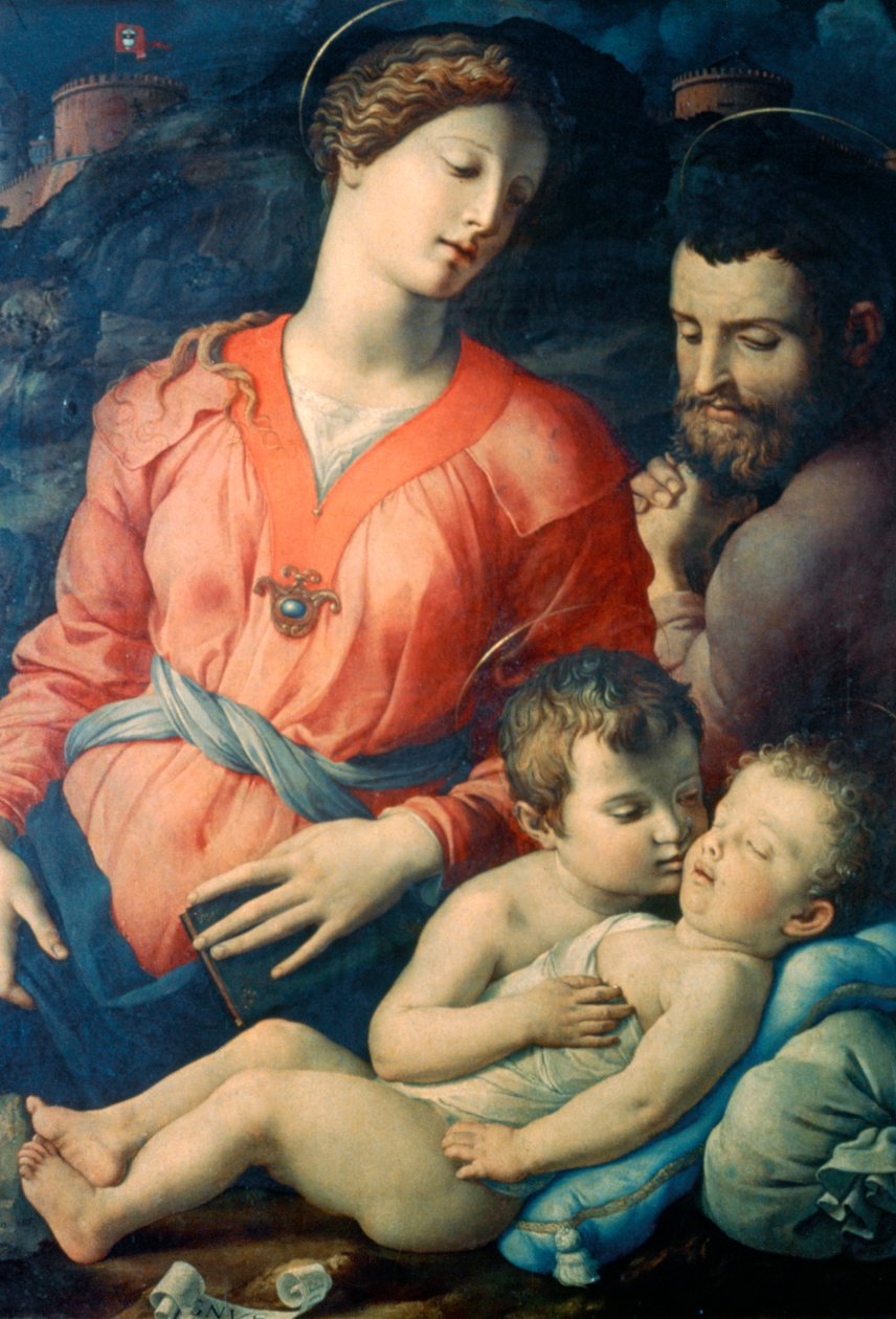 Den hellige familien Panciatichi, 1530-1532 av Agnolo Bronzino