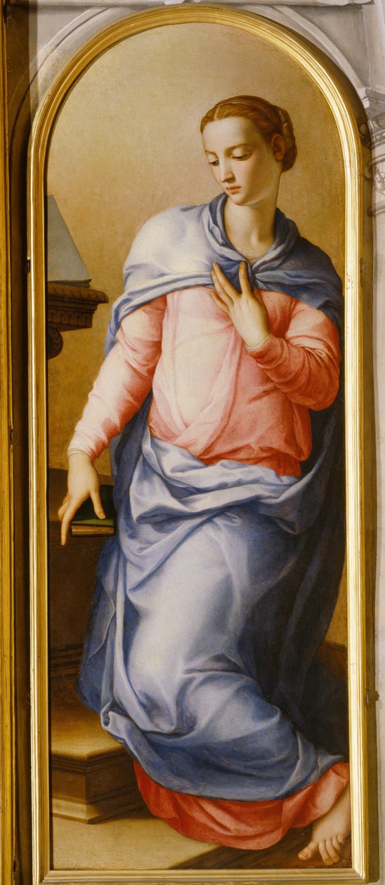 Bebudelsens jomfru av Agnolo Bronzino
