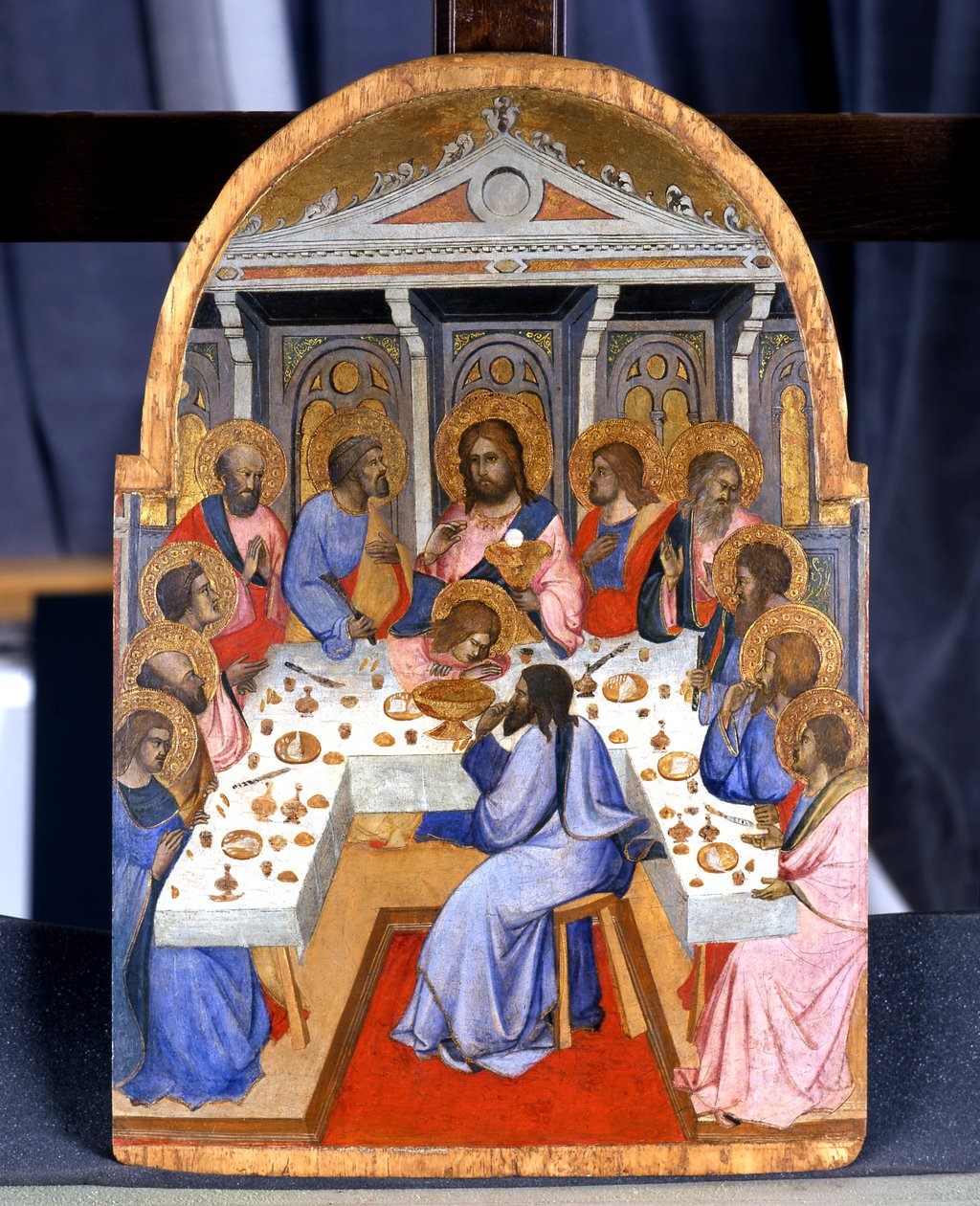 The Last Supper, ca. 1390 (tempera på poppeltre) av Agnolo Gaddi
