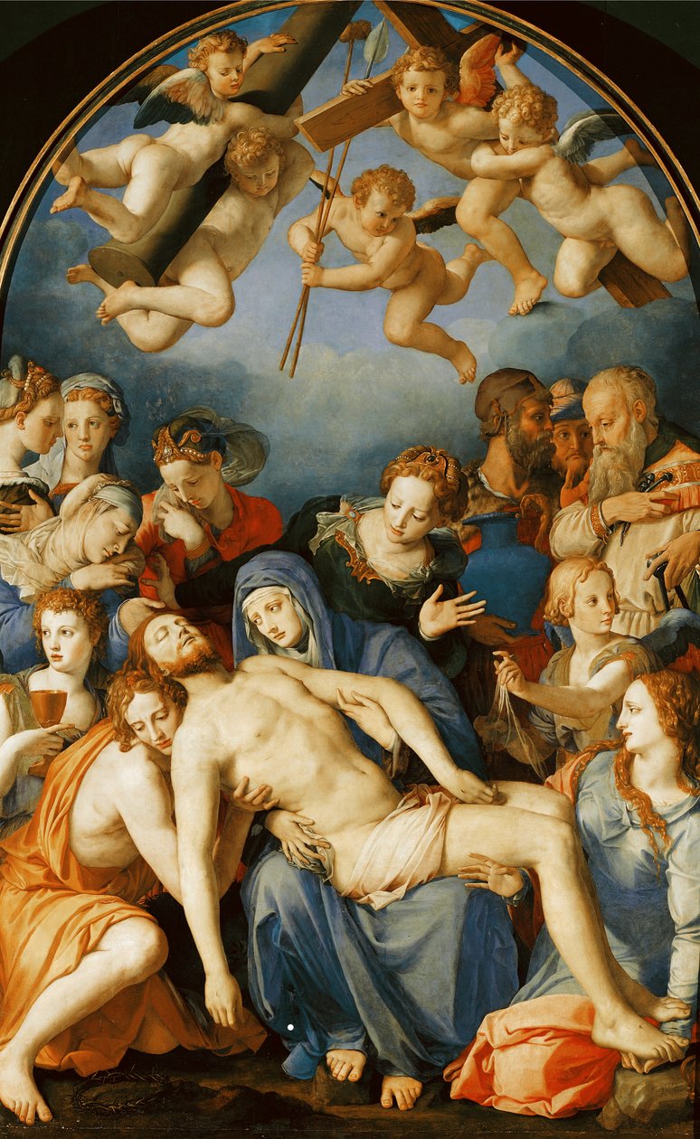 Avsetning fra korset av Agnolo Bronzino