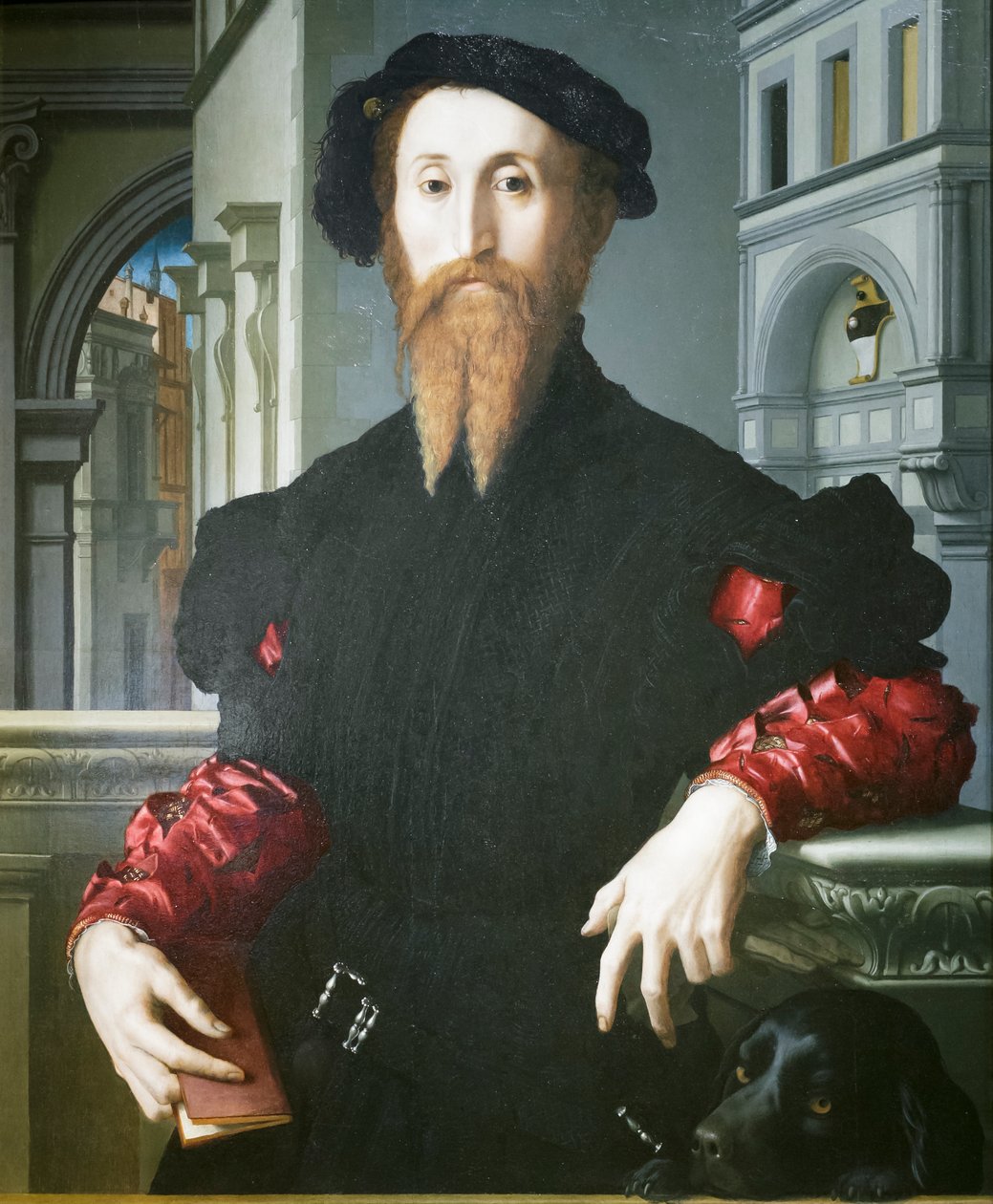 Portrett av Bartolomeo Panciatichi av Agnolo Bronzino