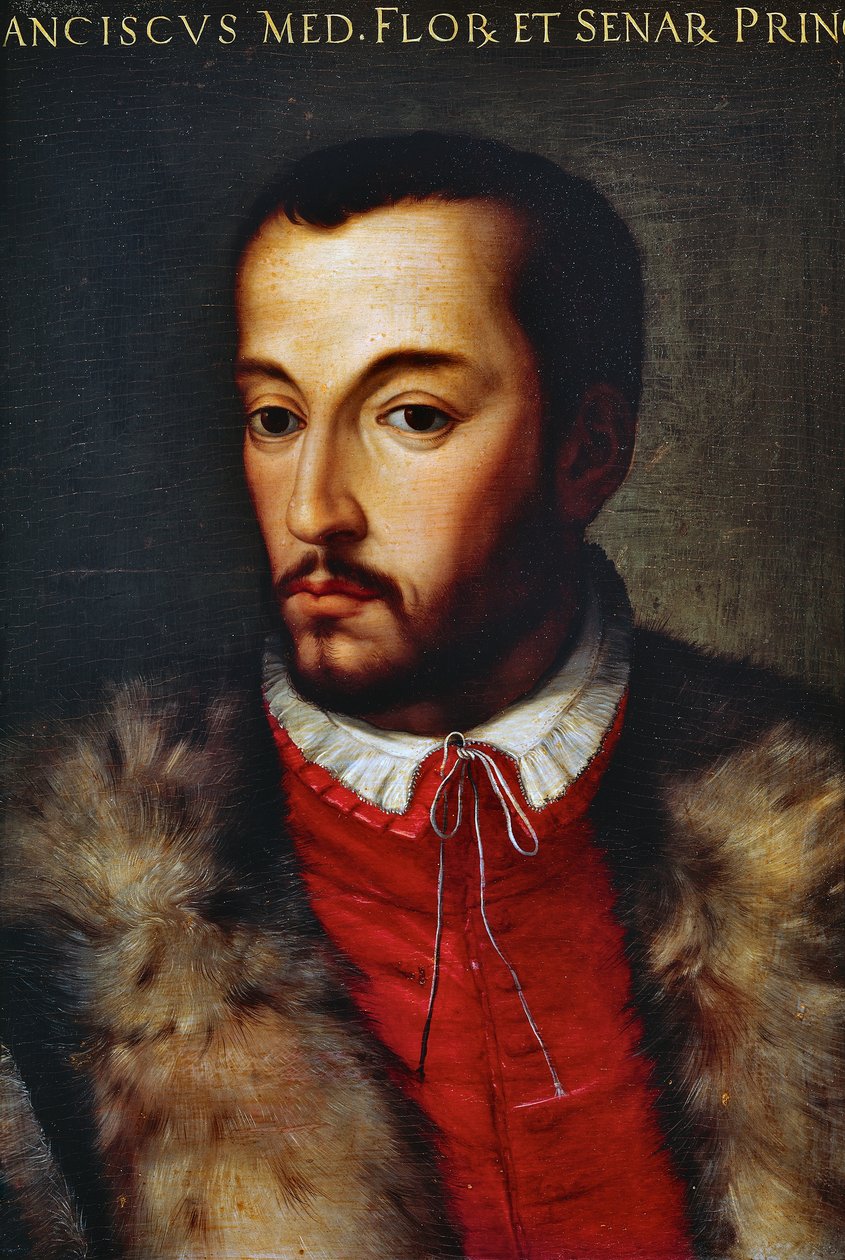 Portrett av Francesco I de Medici (Firenze av Agnolo di Cosimo Bronzino