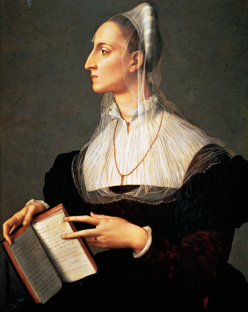 Portrett av Laura Battiferri (Urbino av Agnolo Bronzino
