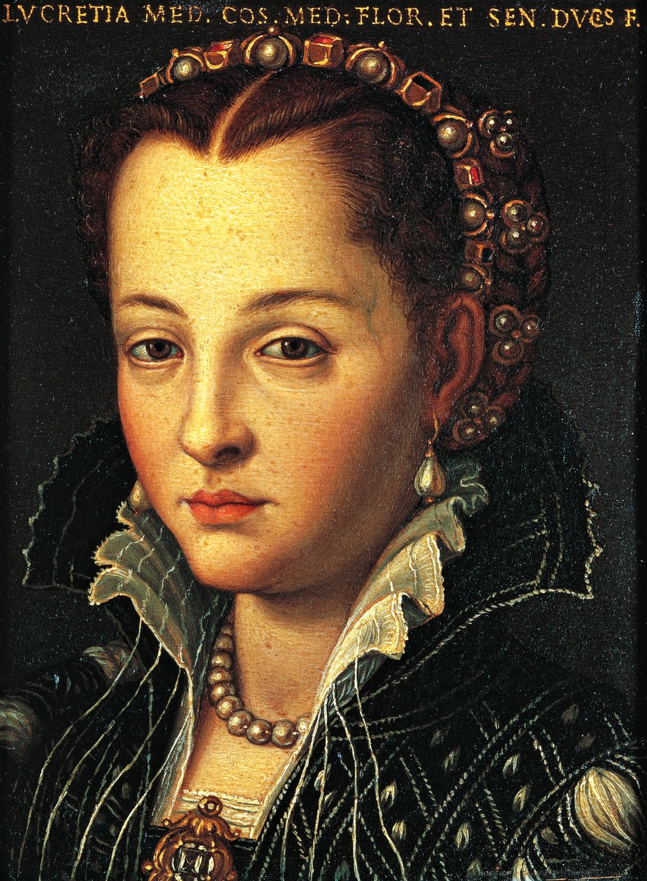 Portrett av Lucrezia av Medici (Firenze av Agnolo Bronzino