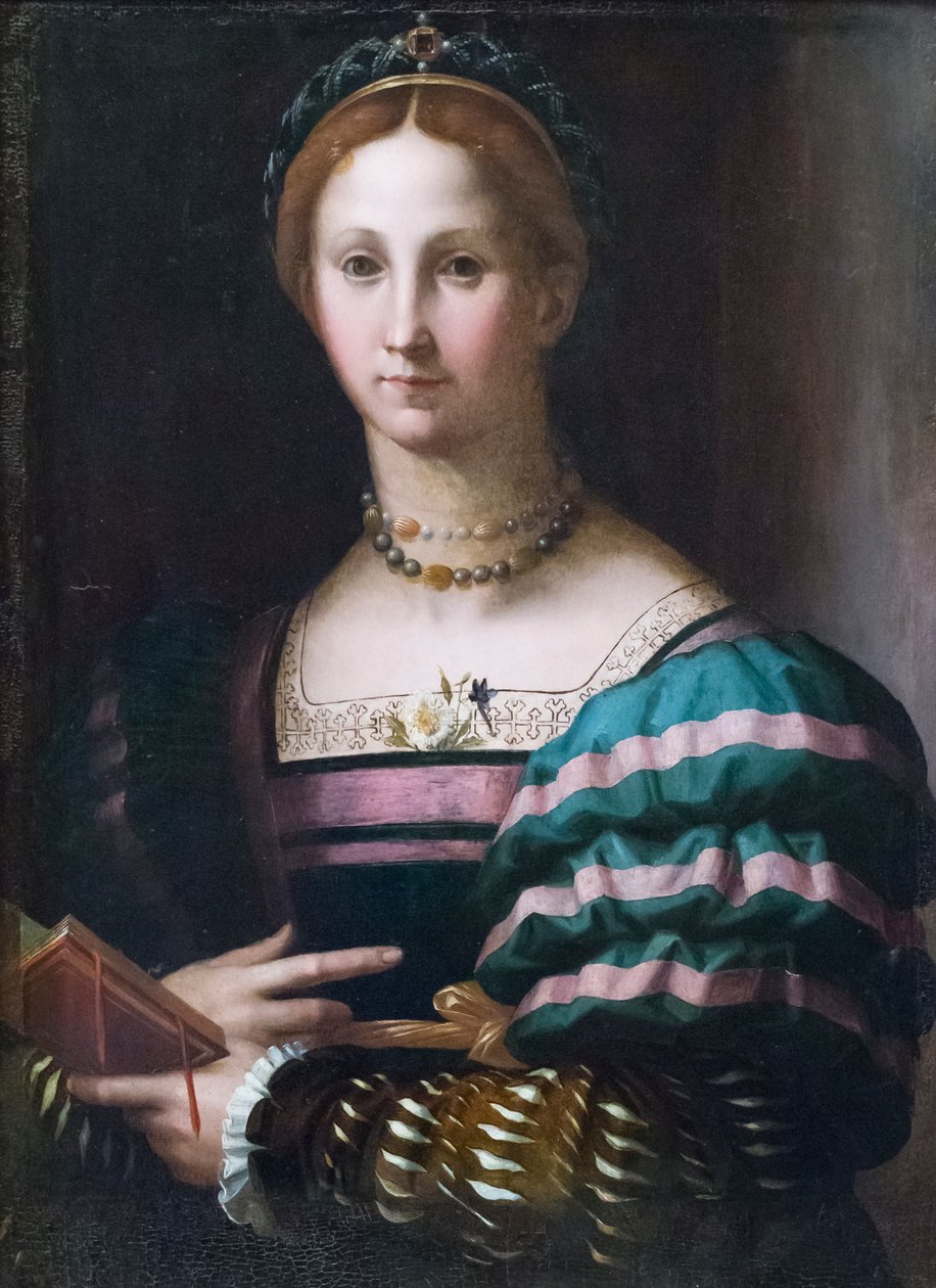 Portrett av en dame av Agnolo Bronzino