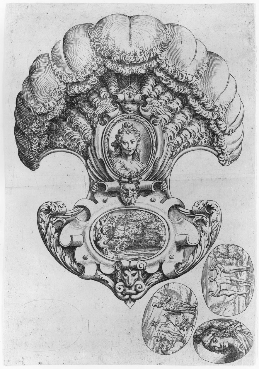 Viften av Agostino Carracci