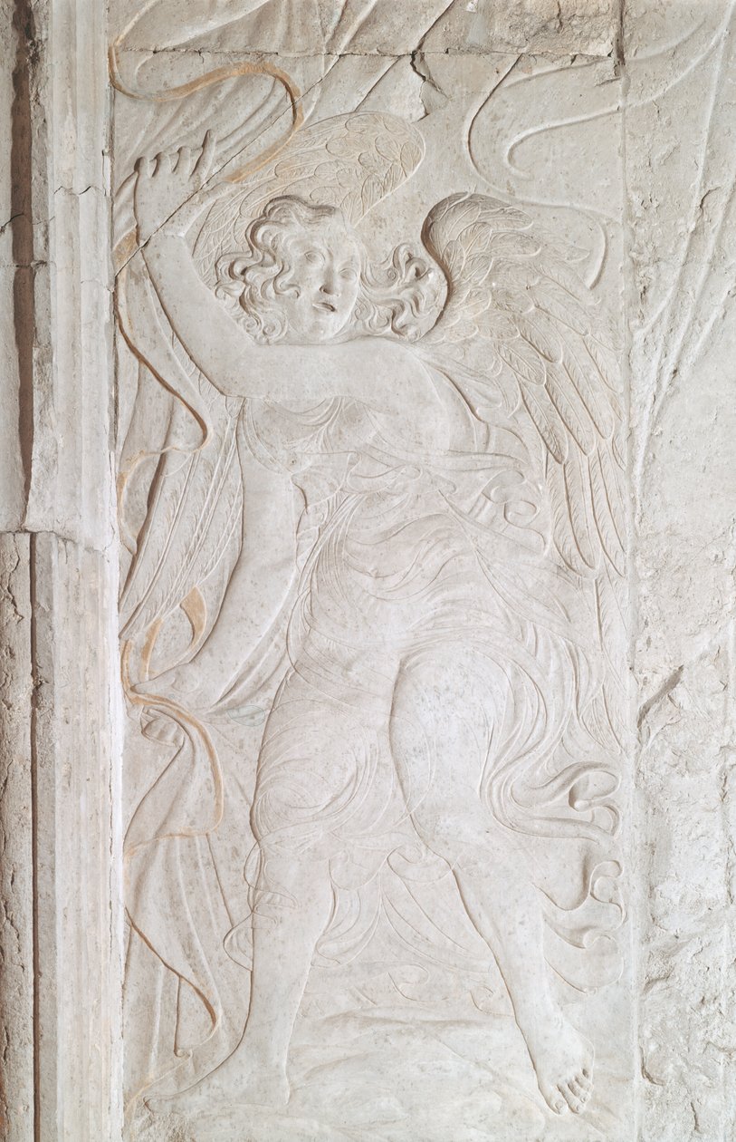 En engel, ca. 1450-55 (marmor) av Agostino di Duccio