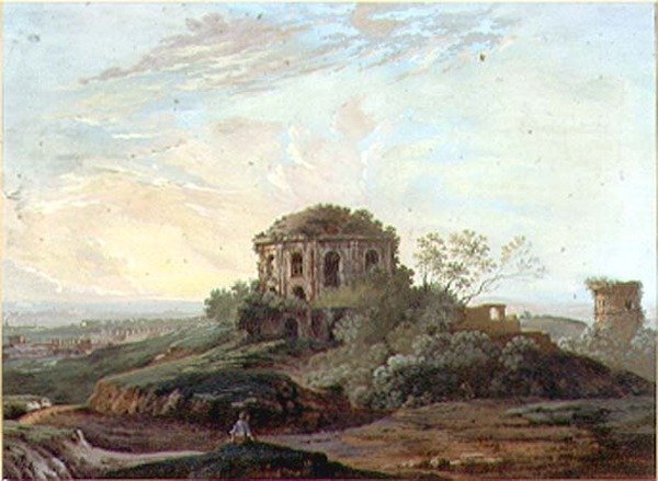 Tosse-tempelet, Tivoli av Agostino Aglio