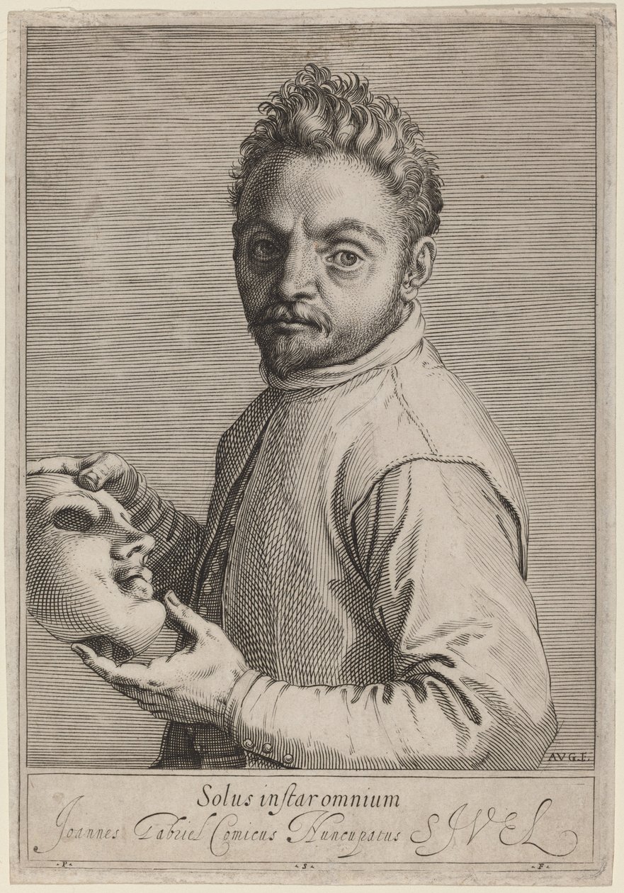 John Gabrielli av Agostino Carracci