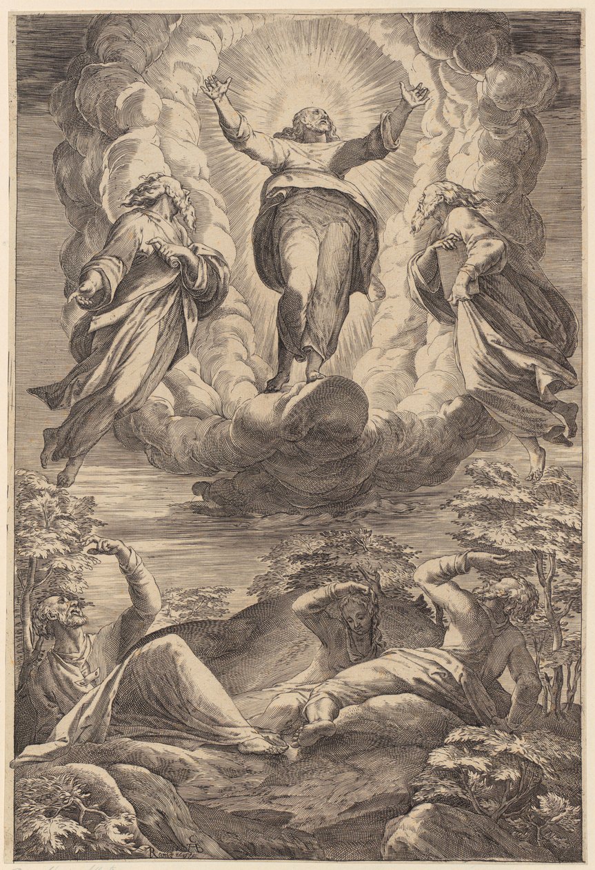 Forklarelsen av Agostino Carracci