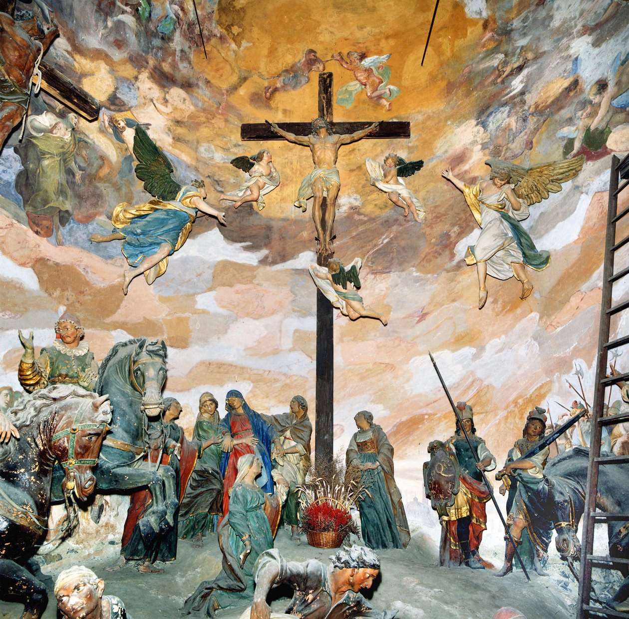 Korsfestelse av Agostino Silva