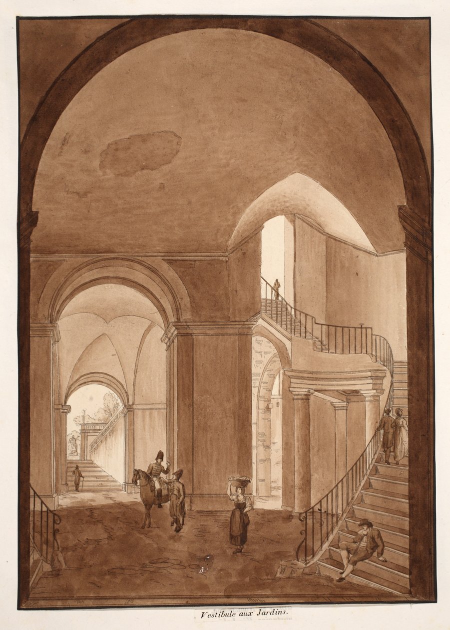 The Gardens Vestibule of the Palazzo Caetani all