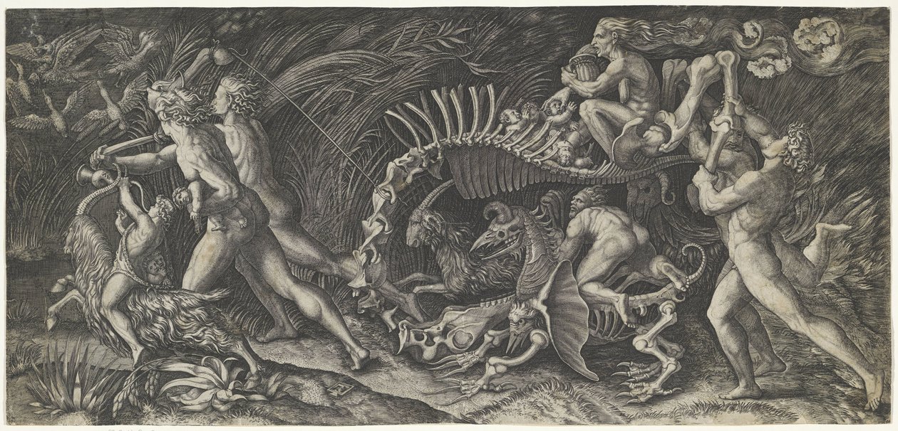Het karkas Stregozzoen av Agostino Veneziano