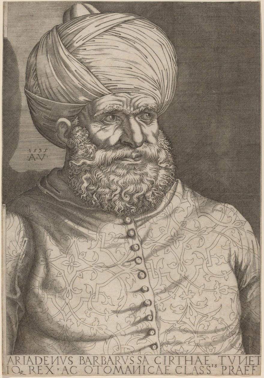 Barbarossa, Khair-ed-Din av Agostino dei Musi