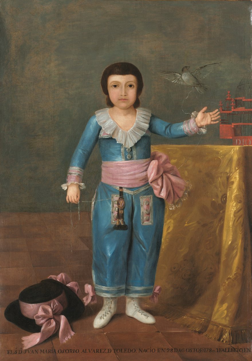 Portrett av Juan Maria Osorio, ca. 1786. av Agustín Esteve y Marques