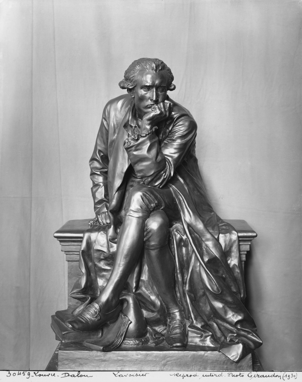 Antoine Laurent Lavoisier (bronse) av Aime Jules Dalou