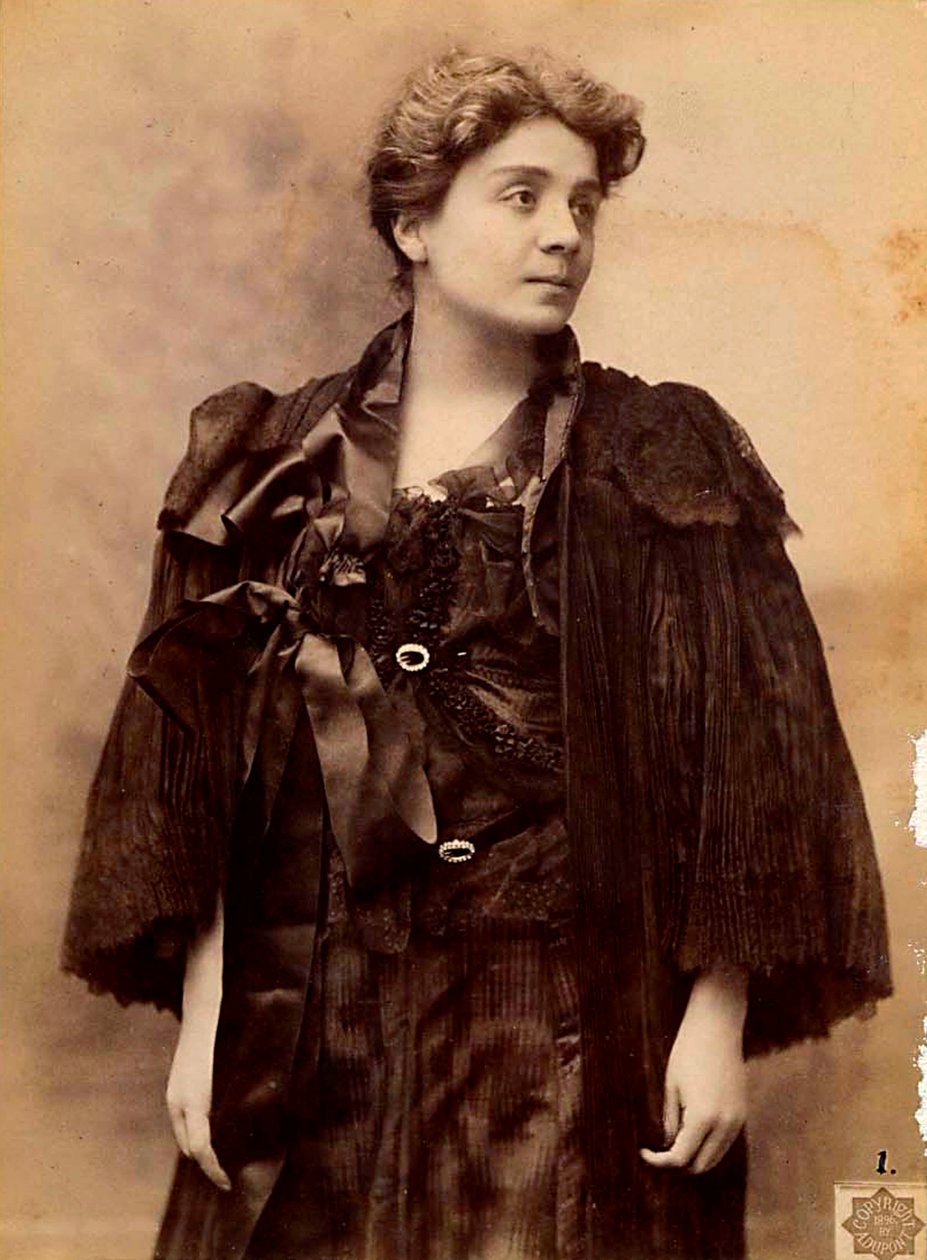 Eleonora Duse , italiensk skuespillerinne, 1896 av Aime Dupont