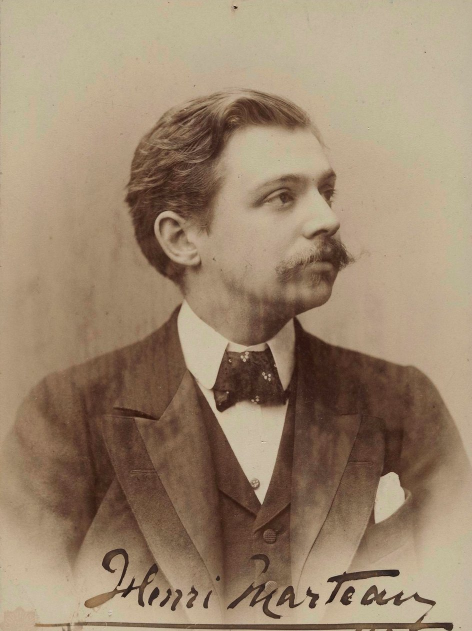 Portrett av fiolinisten og komponisten Henri Marteau 1874-1934, 1898. av Aime Dupont