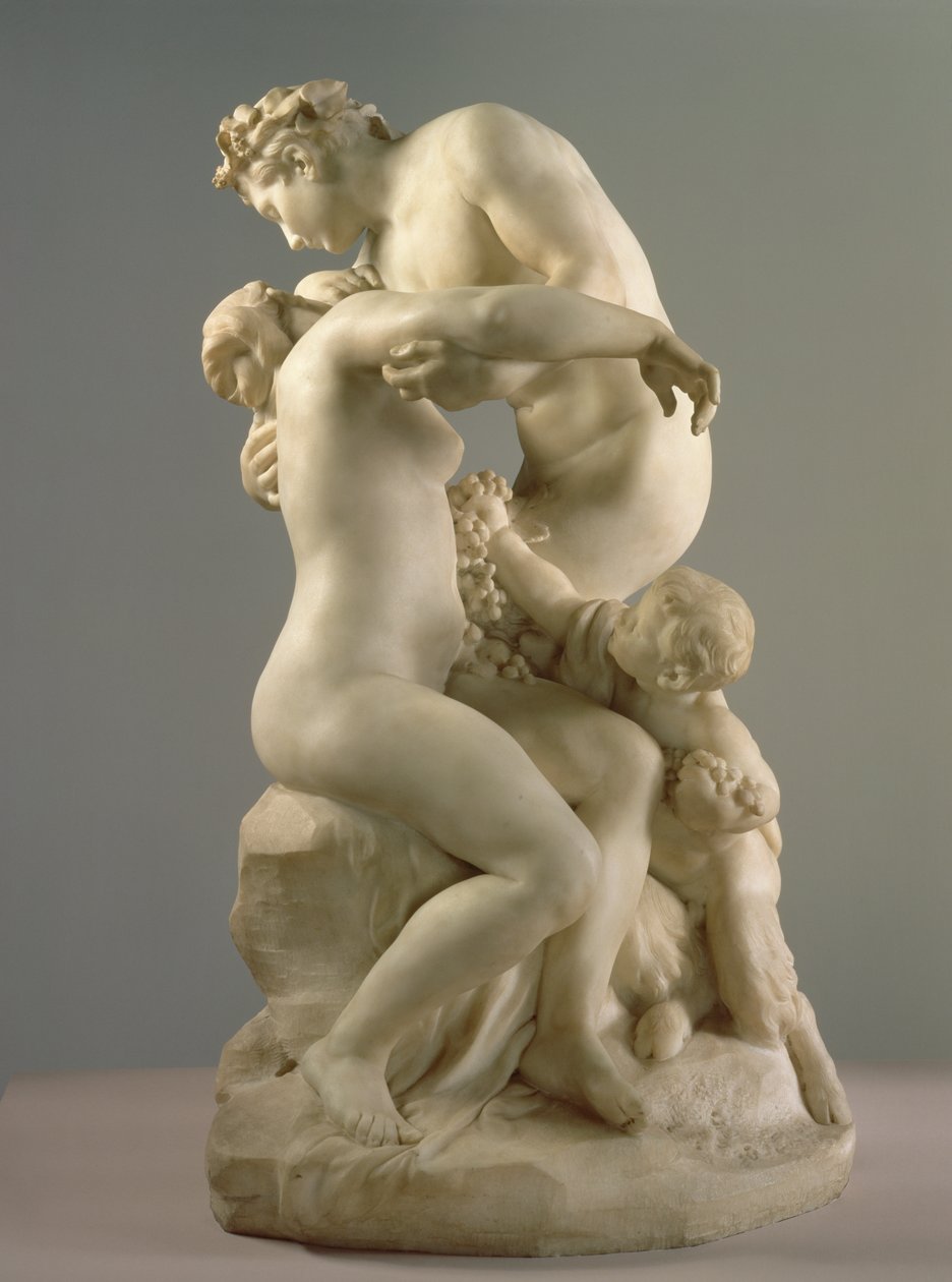 Bacchus og Ariadne, 1894 av Aime Jules Dalou