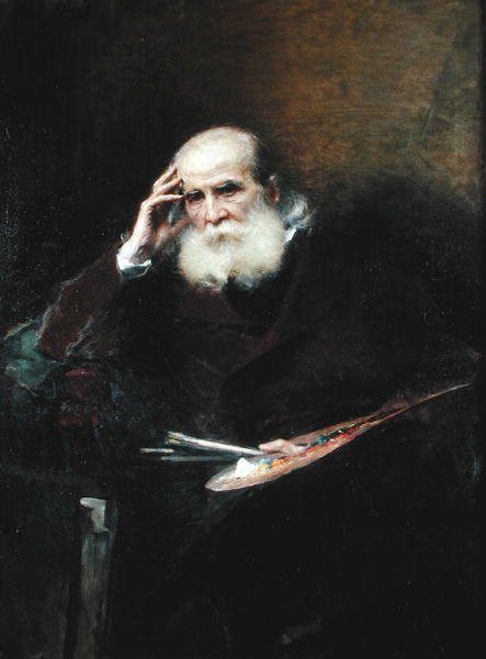 Ernest Hebert (1817-1908) 1905 av Aimé Nicolas Morot