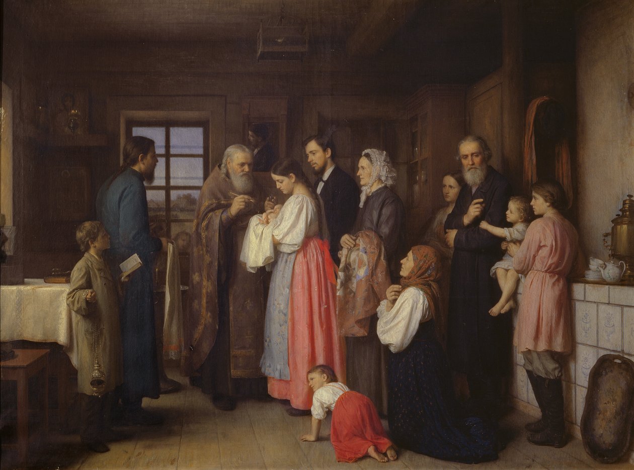 Dåpen, 1873 av Akim Egorovich Karneev
