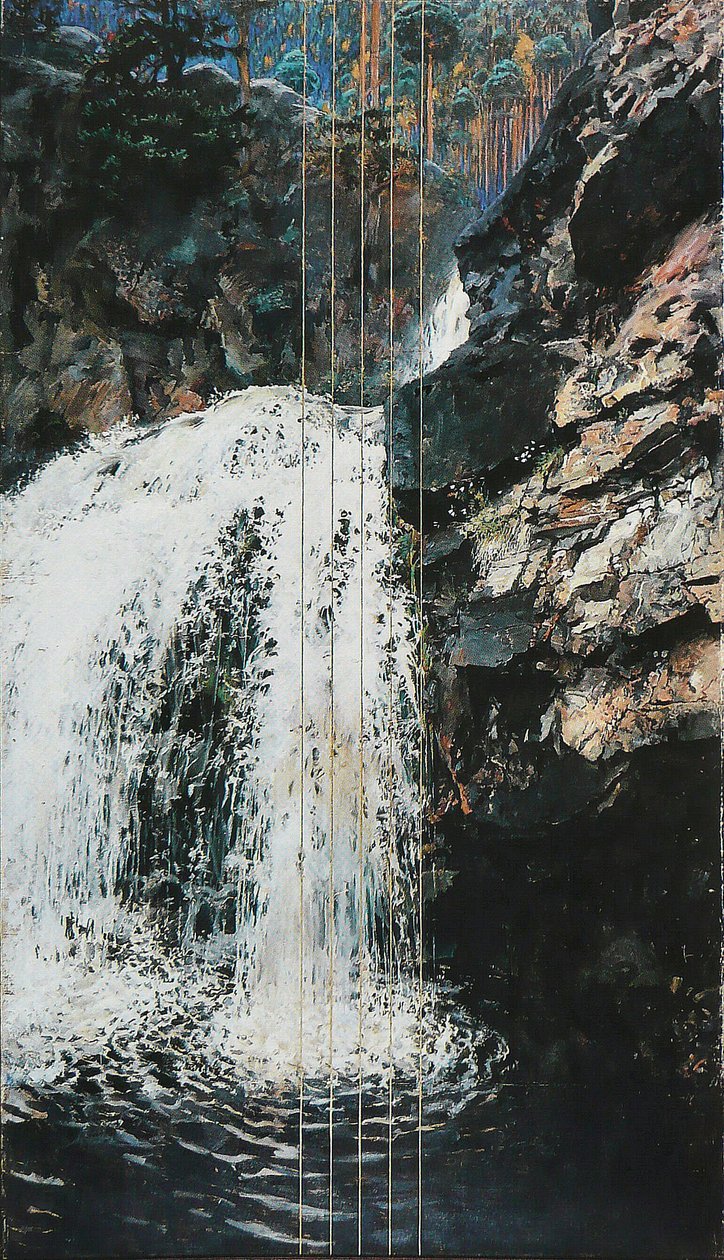 Mantykoski WaterfallnFransk: The Mantykoskin Rapids av Akseli Gallen Kallela
