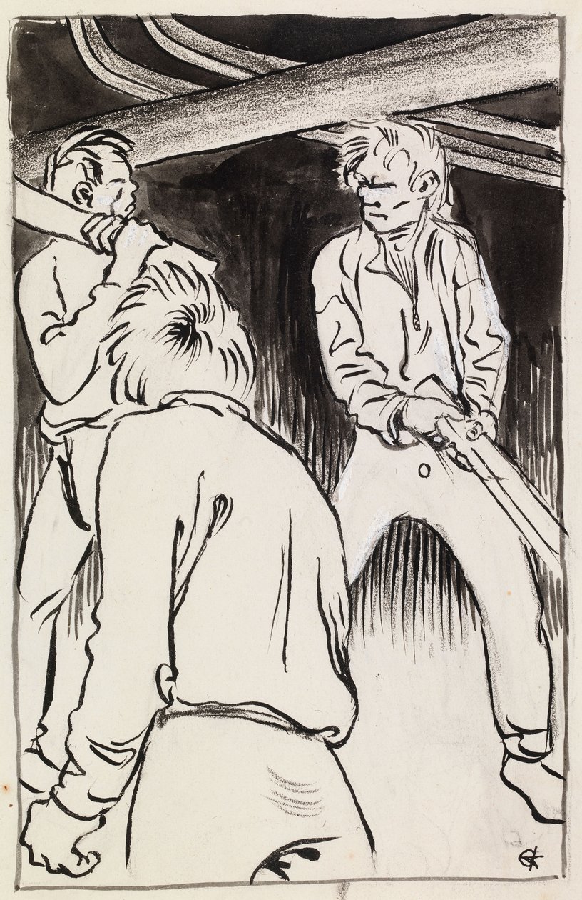En mot alle og alle mot en av Akseli Gallen-Kallela