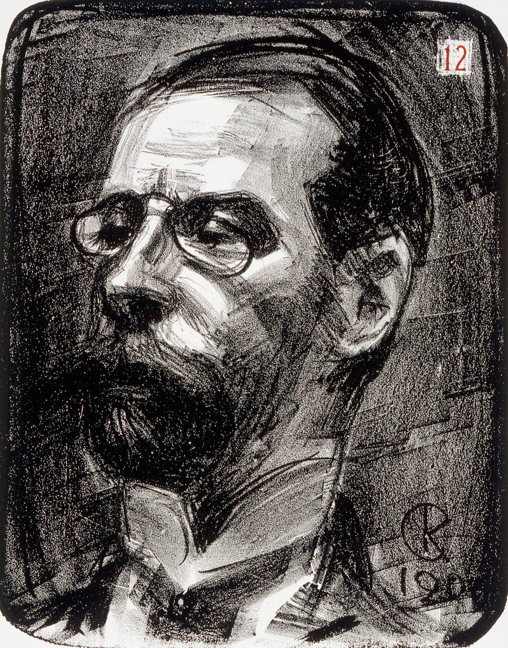 Portrett av Axel Berndtson av Akseli Gallen-Kallela