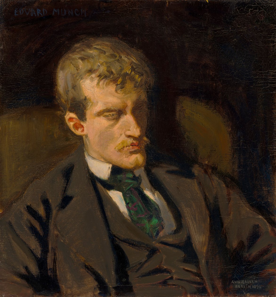 Portrett av Edvard Munch av Akseli Gallen-Kallela