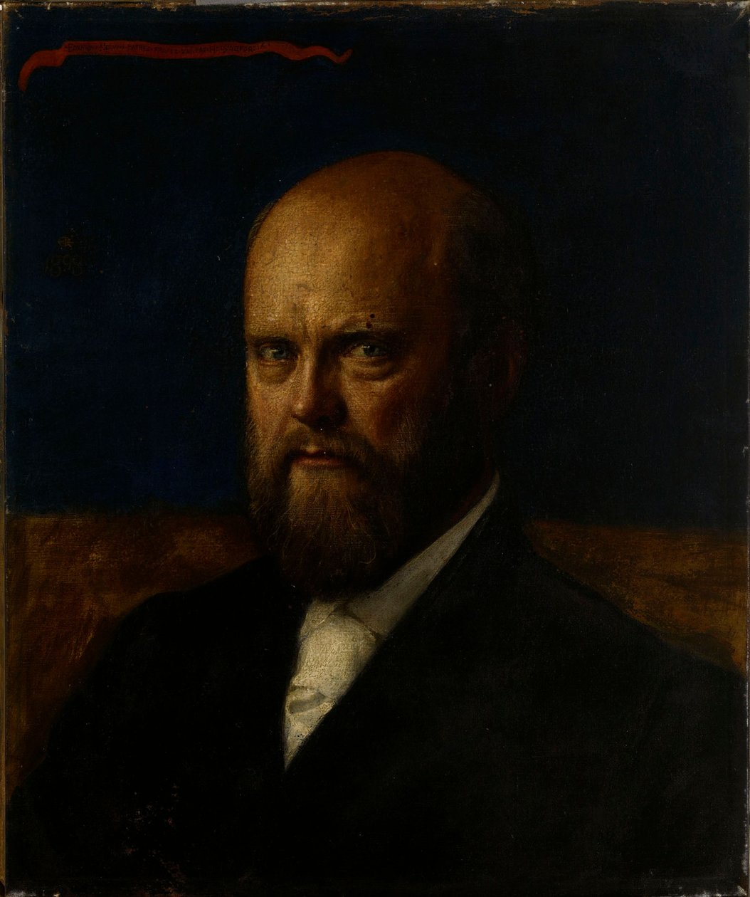 Portrett av professor E. R. Neovius av Akseli Gallen-Kallela
