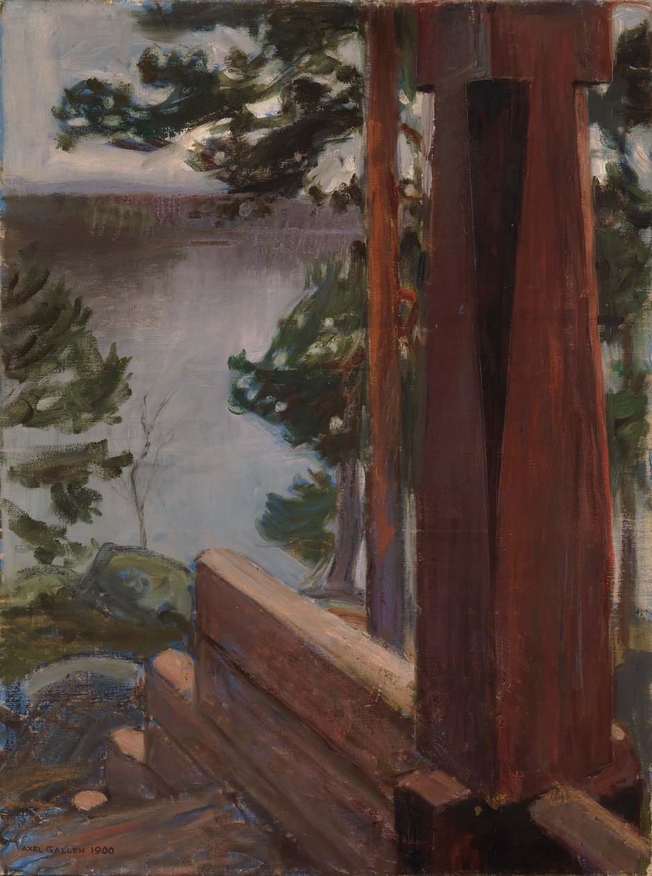 Kalelas veranda av Akseli Gallen-Kallela