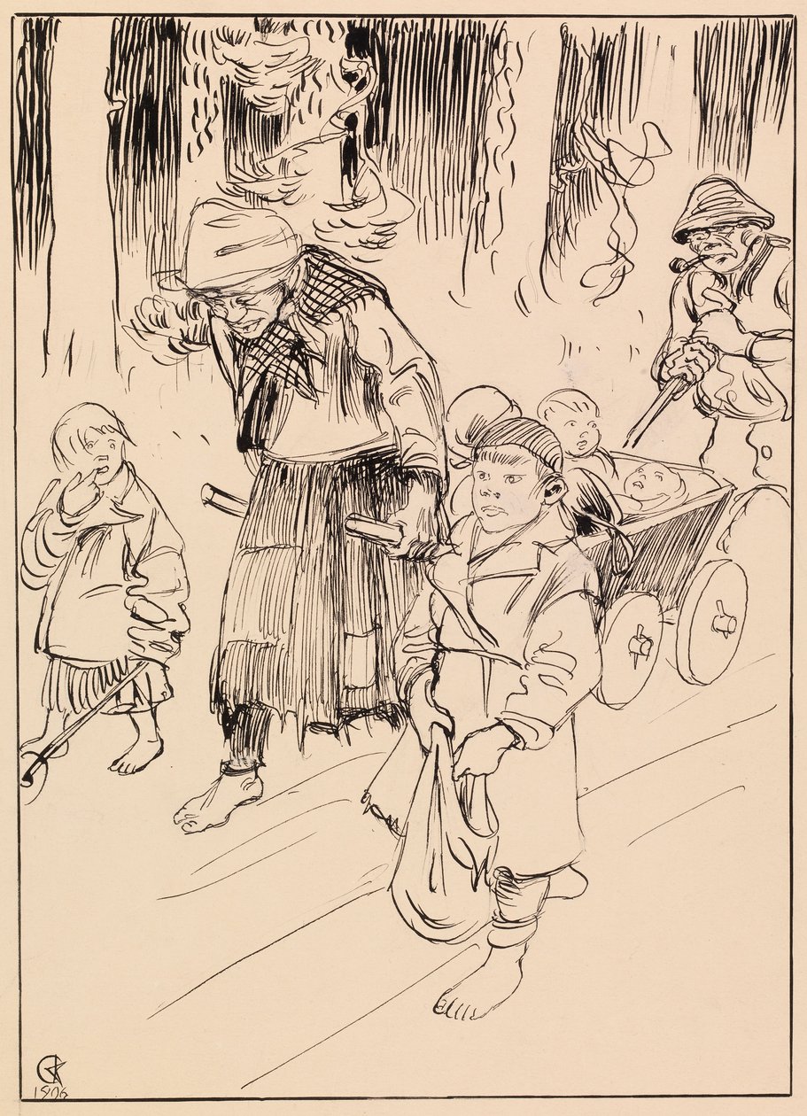 Rajamäki-regimentet av Akseli Gallen-Kallela