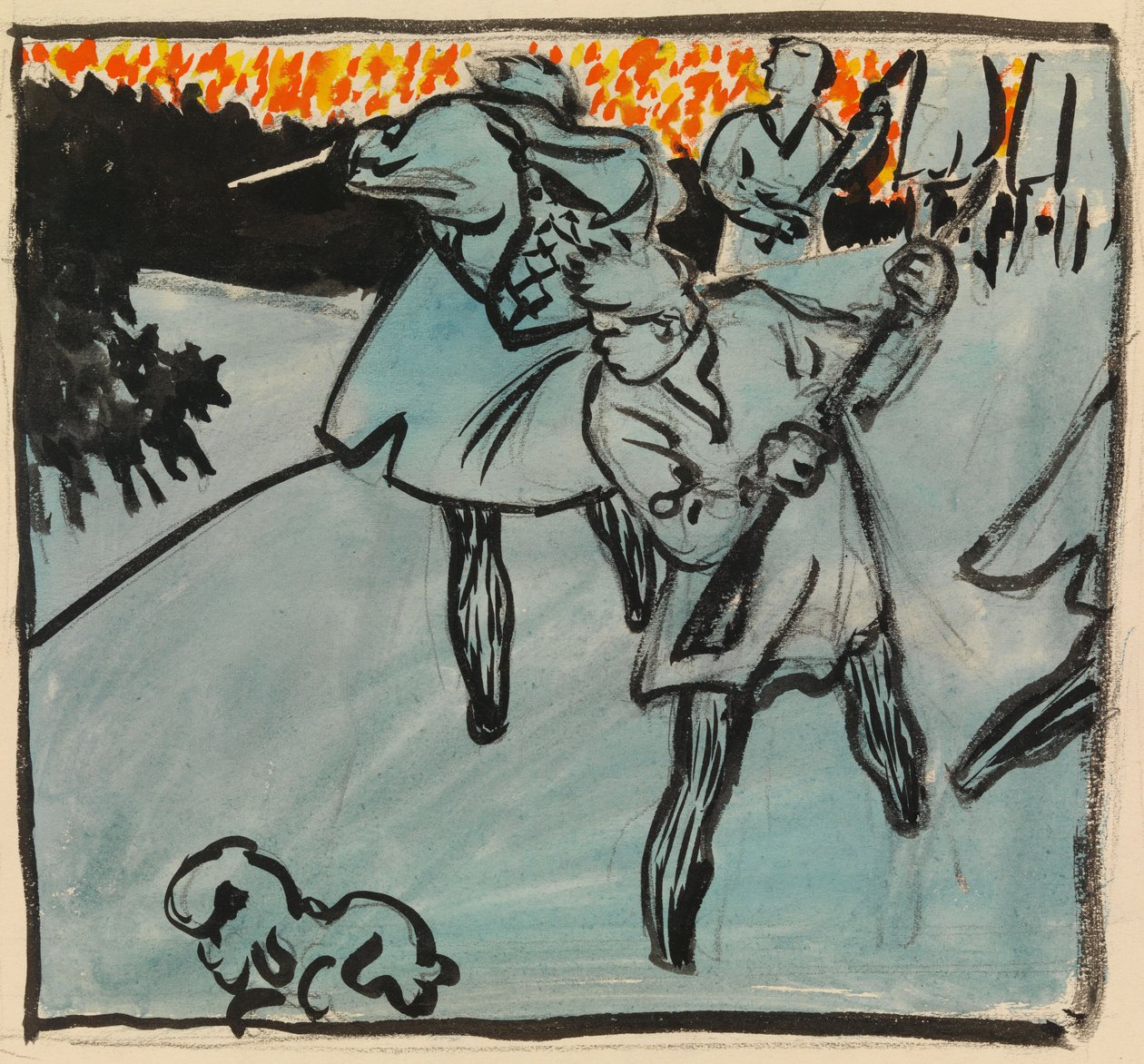 Ohne Titel av Akseli Gallen-Kallela
