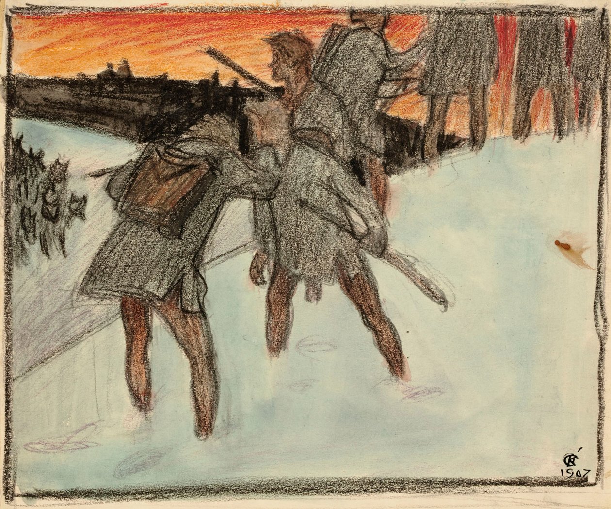 Ohne Titel av Akseli Gallen-Kallela