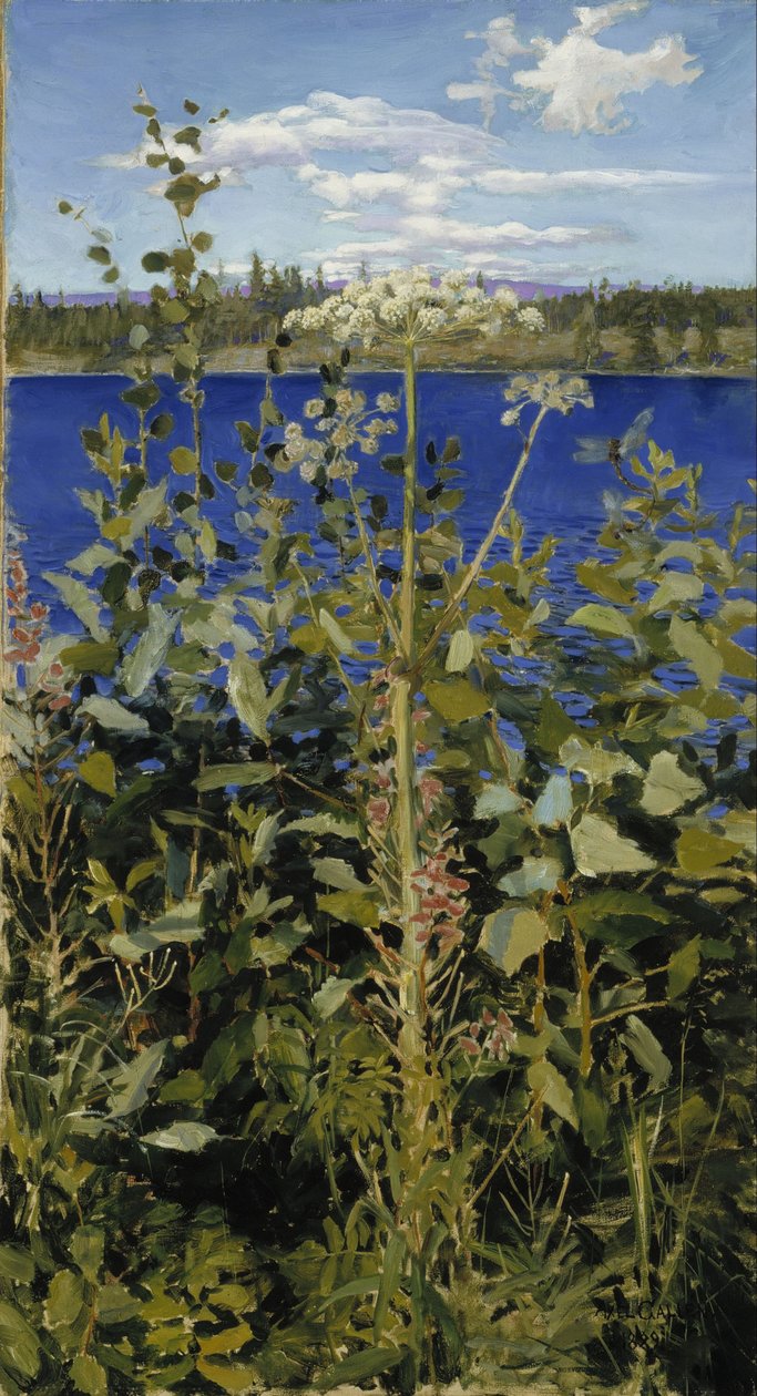 Wild Angelica av Akseli Gallen-Kallela