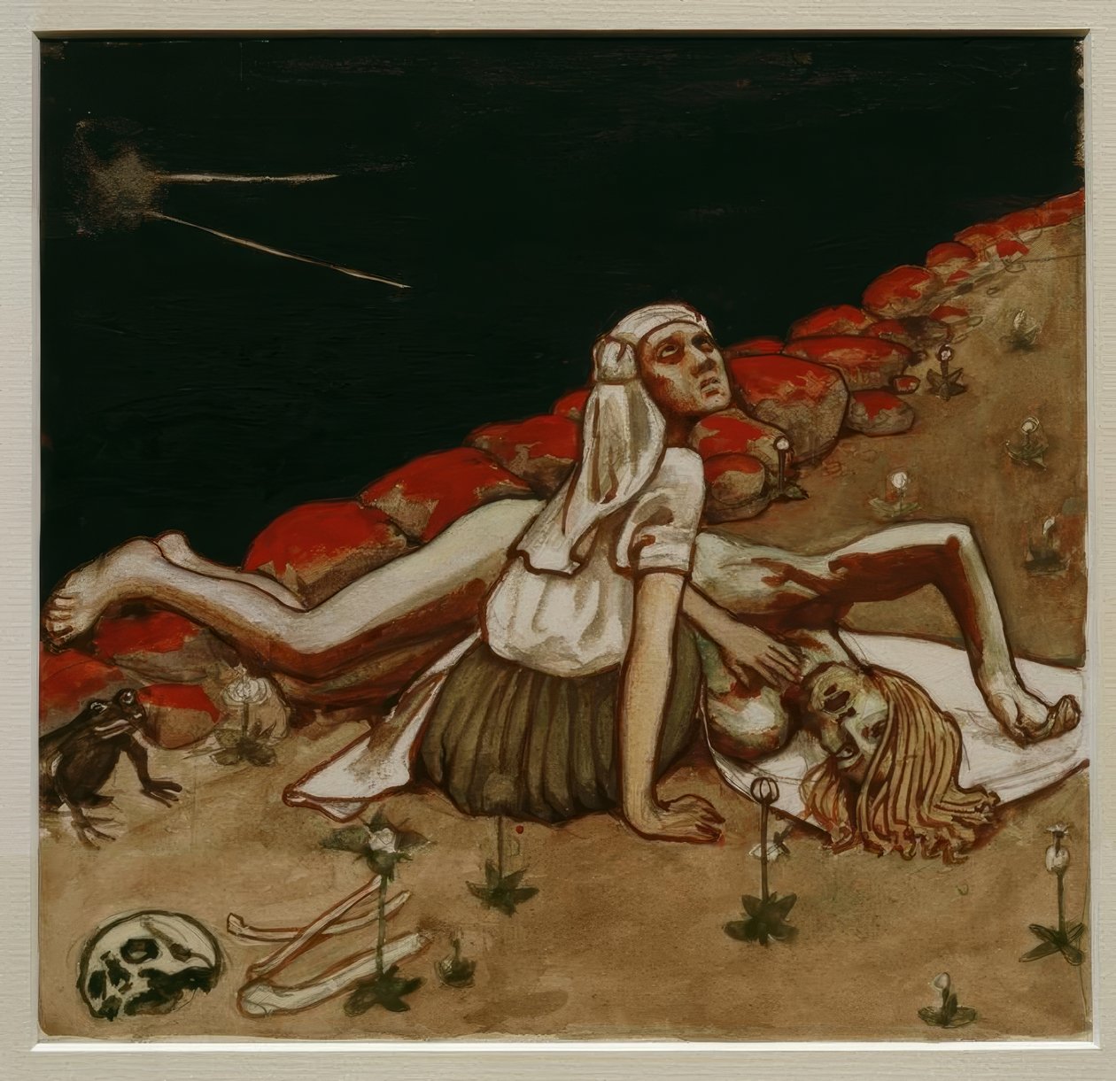 A.Gallen-Kallela, Lemminkäinens Mutter av Akseli Valdemar Gallen Kallela