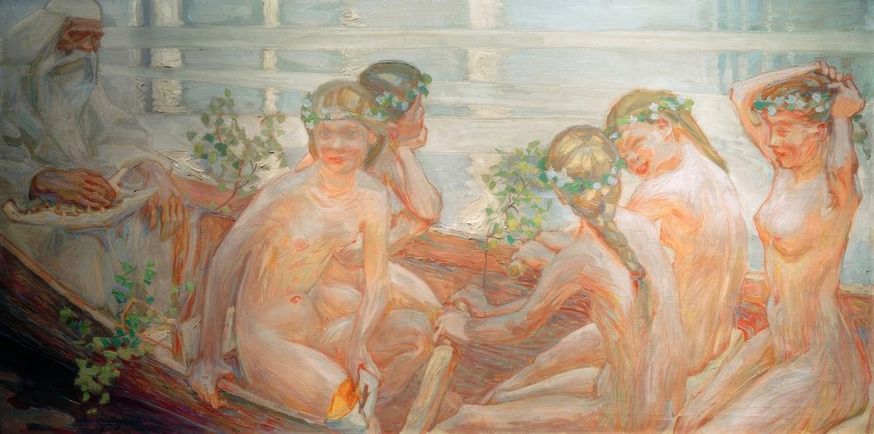 A.Gallen-Kallela, Väinämöinens Reise av Akseli Valdemar Gallen Kallela