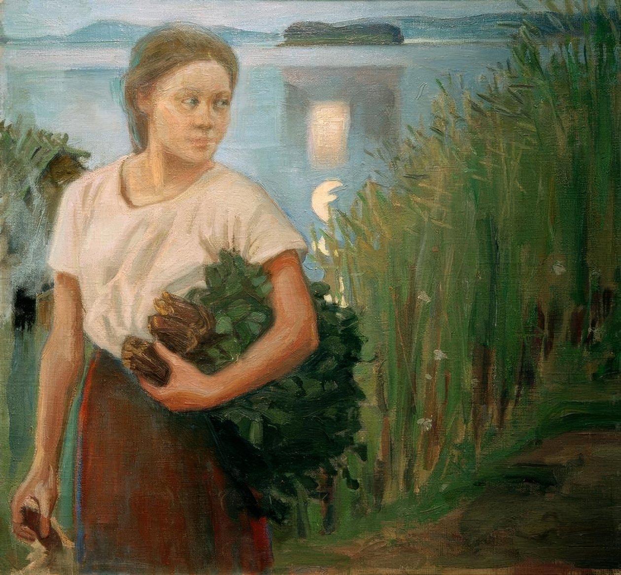 Badstujenta av Akseli Valdemar Gallen Kallela