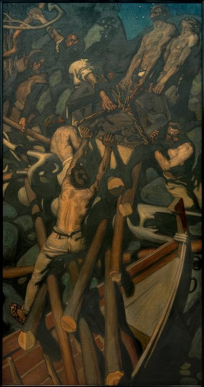 Tyveri av Sampo av Akseli Valdemar Gallen Kallela